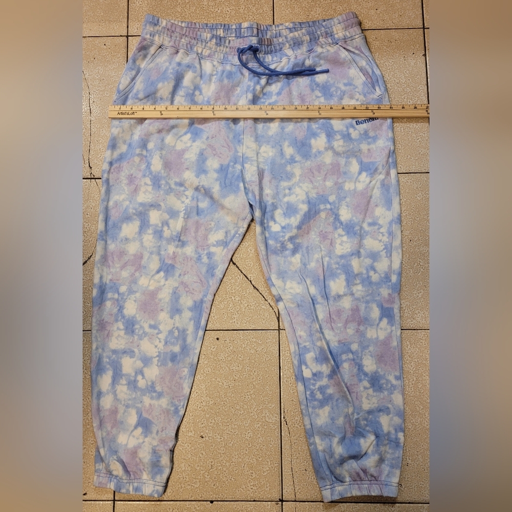 Bench Blue and Purple Tie-Dye Joggers Size XXL